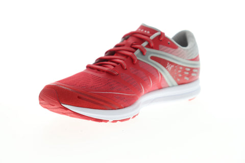 361 Degrees Bio Speed Mens Red Mesh Low Top Athletic Cross Training Shoes