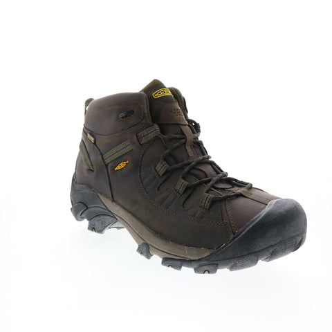 Keen Targhee II Mid 1017346 Mens Brown Leather Lace Up Hiking Boots