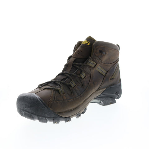 Keen Targhee II Mid 1017346 Mens Brown Leather Lace Up Hiking Boots