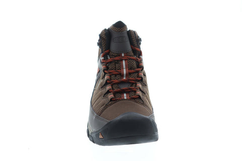 Keen Targhee Exp Mid Waterproof 1017718 Mens Brown Canvas Work & Safety Boots