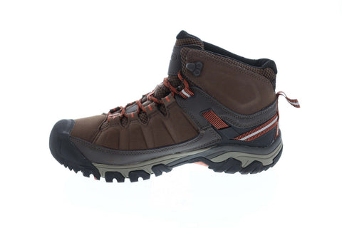 Keen Targhee Exp Mid Waterproof 1017718 Mens Brown Canvas Work & Safety Boots