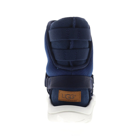 Teva Ugg Collab Hybrid 1018220 Womens Blue Canvas Strap Casual Dress Boots 