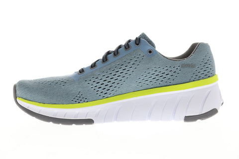 Hoka One One Cavu Womens Blue Textile Athletic Lace Up Running Shoes