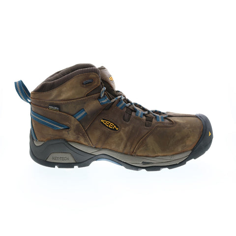 Keen Detroit XT Waterproof Boot 1020086 Mens Brown Extra Wide Leather Lace Up Work Boots