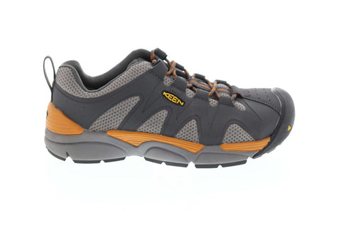 Keen San Antinio 1020094 Mens Gray Mesh Slip On Athletic Hiking Shoes