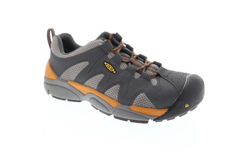 Keen San Antinio 1020094 Mens Gray Mesh Slip On Athletic Hiking Shoes