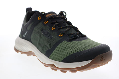 Keen Explore Vent 1021594 Mens Green Mesh Lace Up Athletic Hiking Shoes