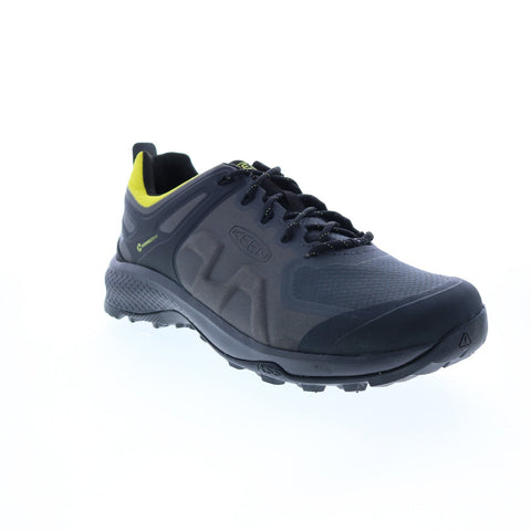 Keen Explore Waterproof 1022131 Mens Gray Canvas Athletic Hiking Shoes