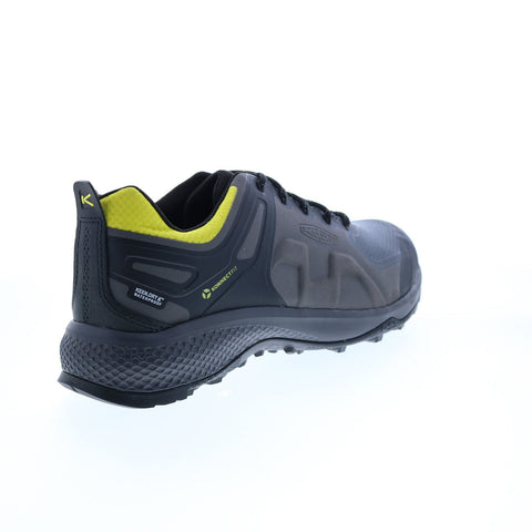 Keen Explore Waterproof 1022131 Mens Gray Canvas Athletic Hiking Shoes
