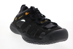 Keen Solr Fisherman 1022246 Mens Black Canvas Sport Sandals Shoes