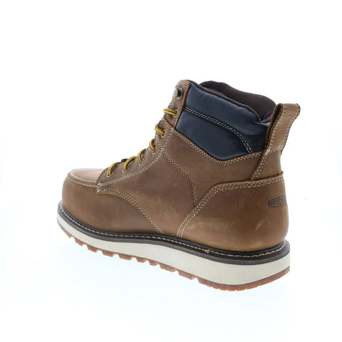 Keen Cincinnati 6" Waterproof Boot 1023222 Mens Brown Extra Wide Leather Work Boots