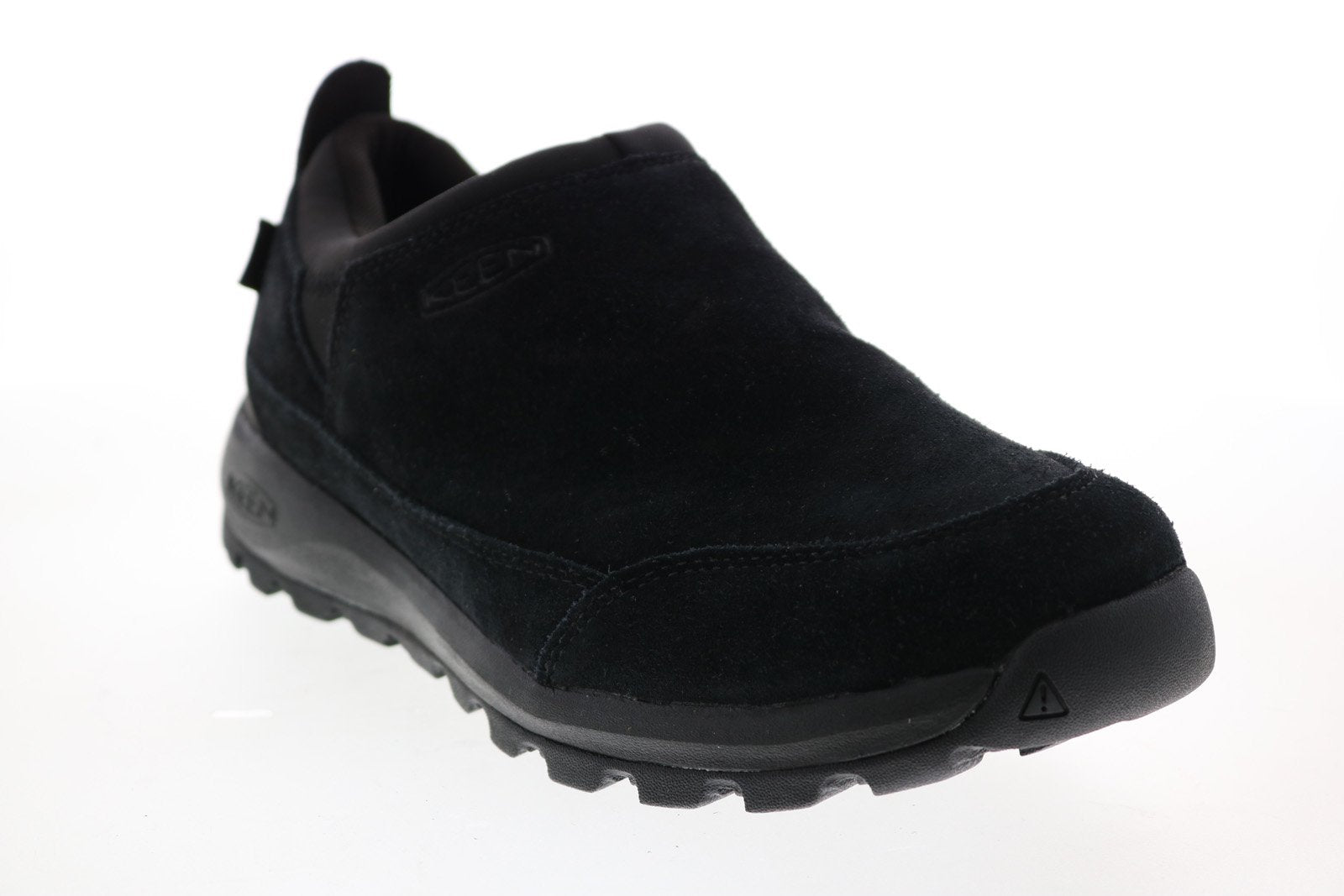 Keen Glieser Moc 1023837 Mens Black Suede Slip On Lifestyle Sneakers Shoes