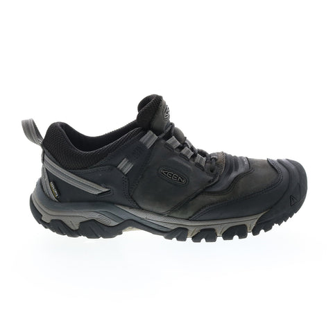 Keen Ridge Flex Waterproof 1024916 Mens Black Leather Athletic Hiking Shoes