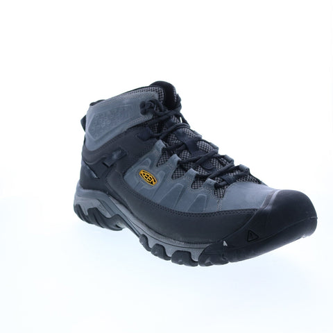 Keen Targhee III Mid Waterproof 1017786 Mens Gray Leather Lace Up Hiking Boots