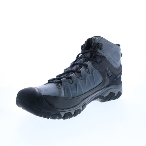 Keen Targhee III Mid Waterproof 1017786 Mens Gray Leather Lace Up Hiking Boots