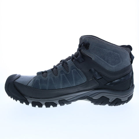Keen Targhee III Mid Waterproof 1017786 Mens Gray Leather Lace Up Hiking Boots