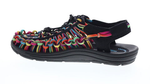 Keen Uneek 1025191 Womens Black Synthetic Slip On Sport Sandals Shoes