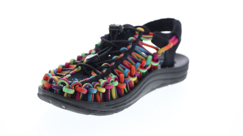 Keen Uneek 1025191 Womens Black Synthetic Slip On Sport Sandals Shoes