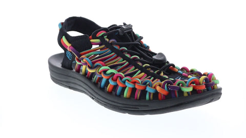 Keen Uneek 1025191 Womens Black Synthetic Slip On Sport Sandals Shoes