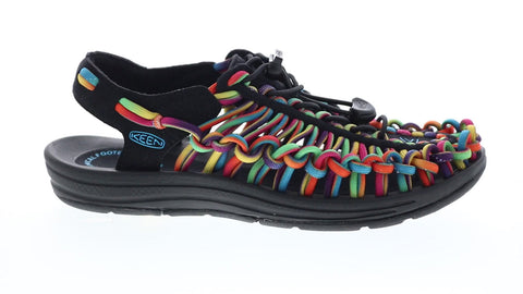 Keen Uneek 1025191 Womens Black Synthetic Slip On Sport Sandals Shoes