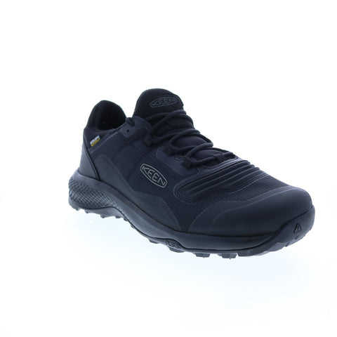 Keen Tempo Flex Waterproof 1025294 Mens Black Canvas Athletic Hiking Shoes