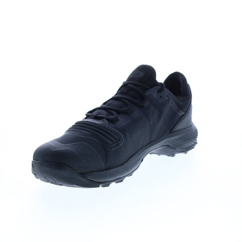 Keen Tempo Flex Waterproof 1025294 Mens Black Canvas Athletic Hiking Shoes