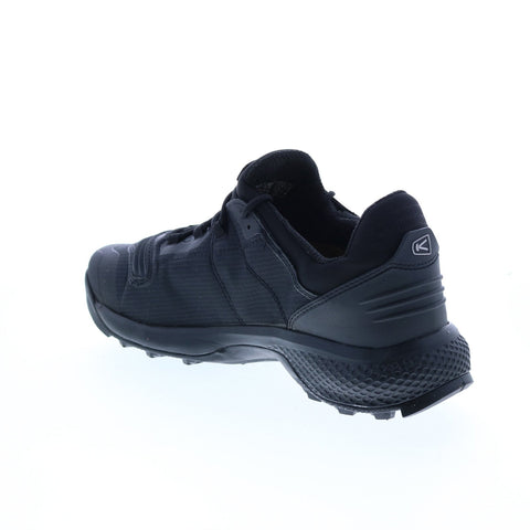 Keen Tempo Flex Waterproof 1025294 Mens Black Canvas Athletic Hiking Shoes