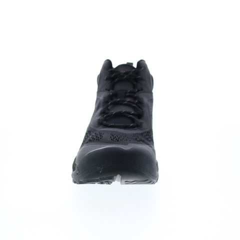 Keen Nxis Speed Mid 1026110 Mens Black Canvas Lace Up Hiking Boots