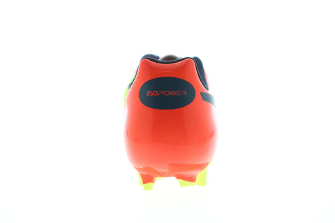 Puma EvoPower 4 FG 10295301 Mens Orange Low Top Athletic Soccer Cleats Shoes