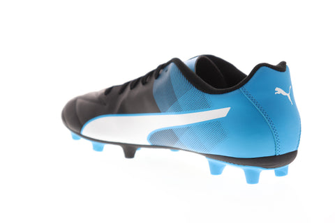 Puma Adreno II FG 10346903 Mens Black Leather Athletic Soccer Cleats Shoes