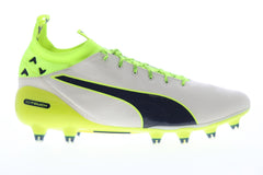 Puma Evotouch Pro Special Edt Fg Mens White Leather Athletic Soccer Cleats