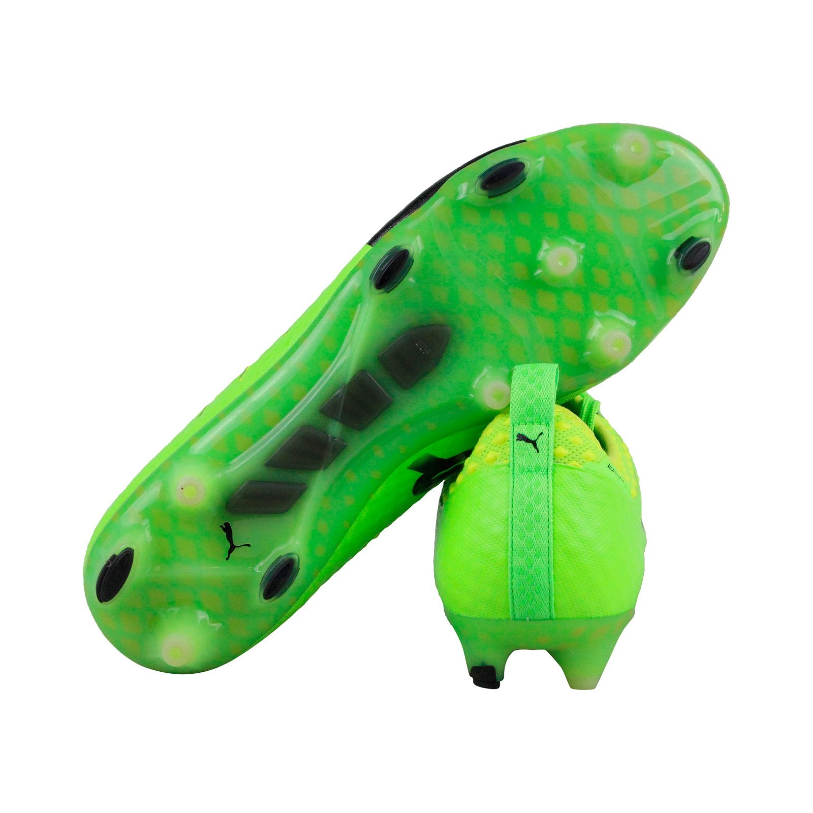 Puma Evopower Vigor 1 FG 10382401 Mens Green Athletic Soccer