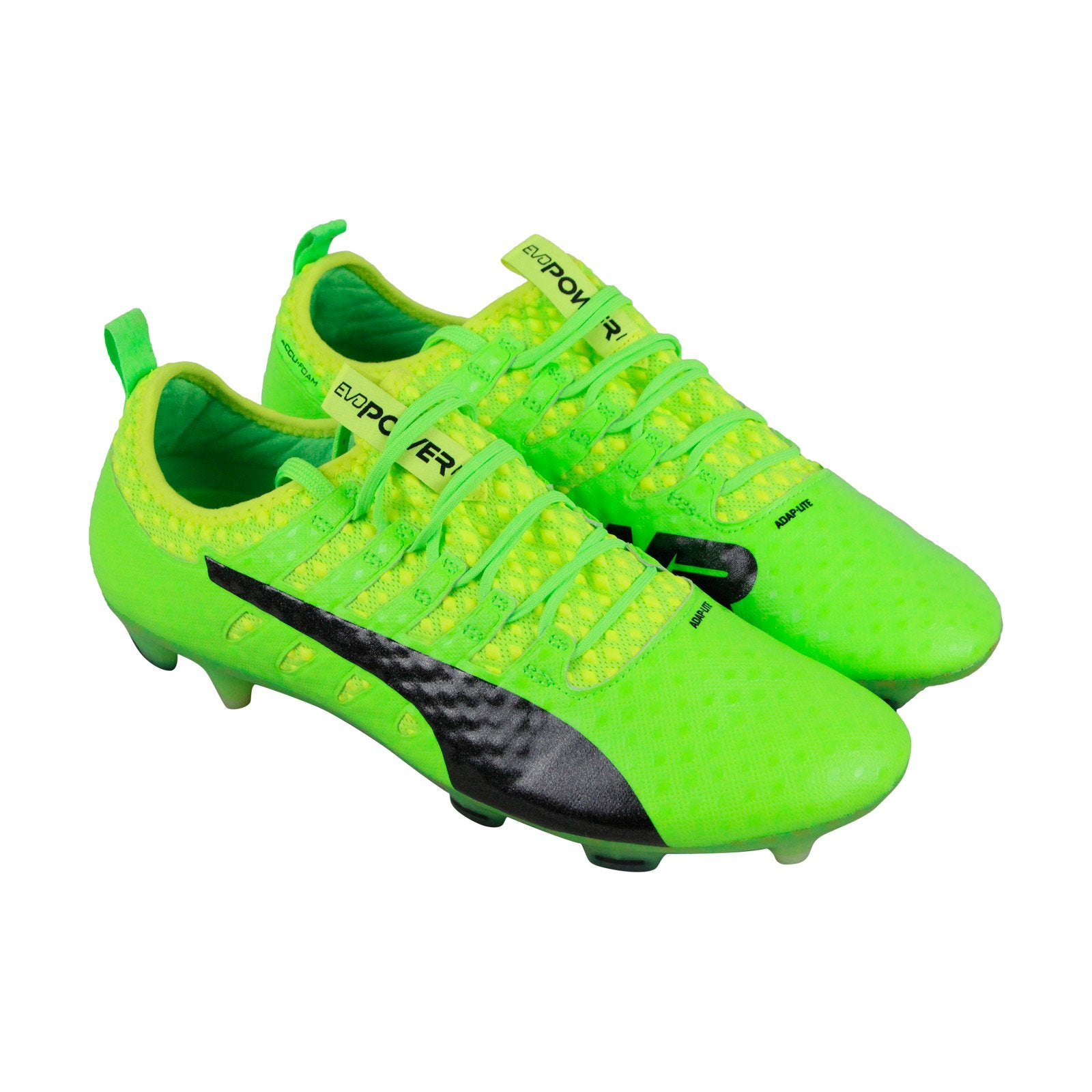 Puma Evopower Vigor 1 FG 10382401 Mens Green Athletic Soccer