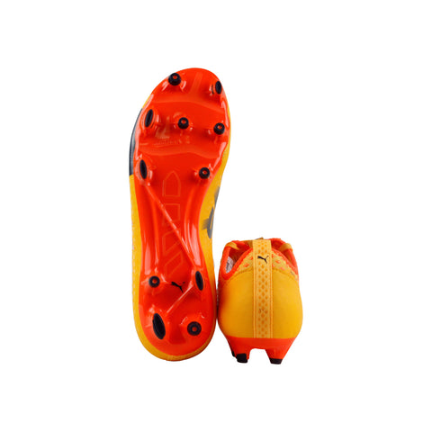 Puma EvoPower Vigor 2 Graphic FG Mens Orange Athletic Soccer Cleats Shoes