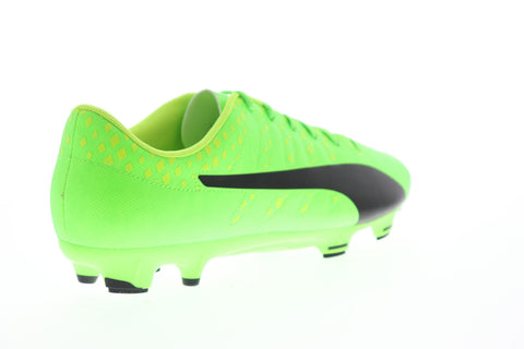 Puma EvoPower 4 FG 10396301 Mens Green Low Top Athletic Soccer Cleats Shoes