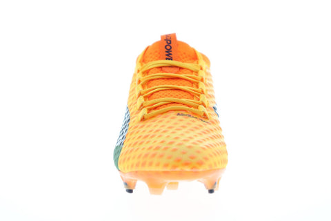 Puma EvoPower Vigor 3D 1 FG 10399901 Mens Orange Athletic Soccer Cleats Shoes