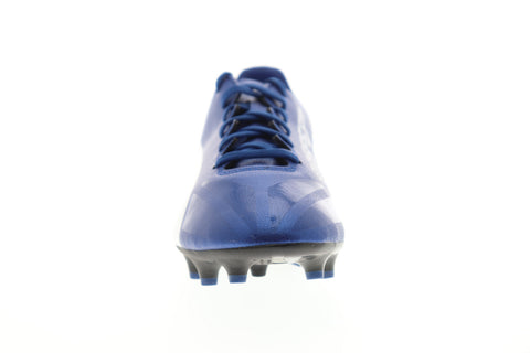 Puma EvoSpeed 17.4 FG 10401702 Mens Blue Low Top Athletic Soccer Cleats Shoes