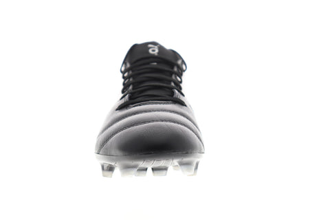 Puma One 17.3 FG 10407404 Mens Black Leather Athletic Soccer Cleats Shoes