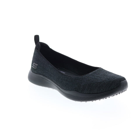Skechers Microburst 2.0 Nice 104260 Womens Black Mesh Lifestyle Sneakers Shoes