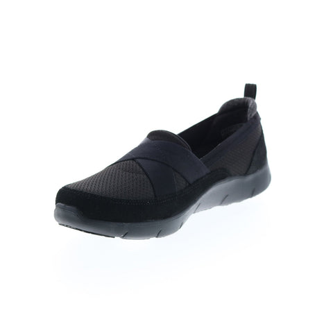 Skechers Arch Fit Refine Oceanic Womens Black Wide 2E Lifestyle Sneakers Shoes