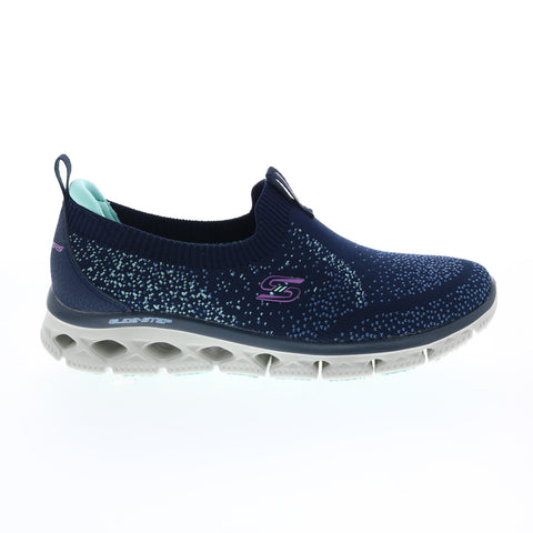 Skechers Glide Step Flex 104305 Womens Blue Athletic Cross Training Shoes