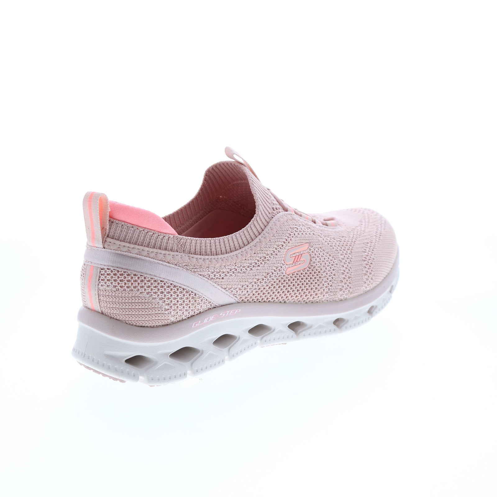 Skechers Glide 104307 Womens Pink Canvas Sneake - Ruze Shoes