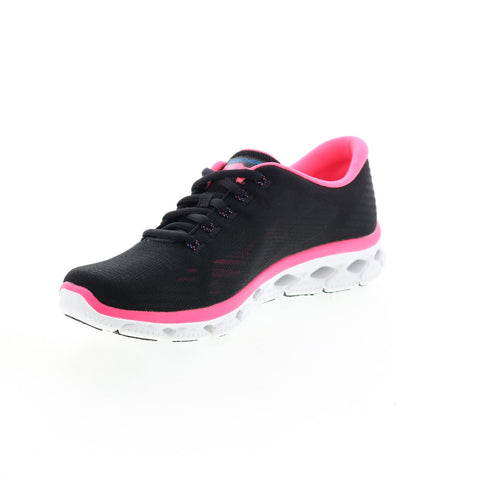 Skechers Glide-Step Flex Sheer Virtue Womens Black Lifestyle Sneakers Shoes