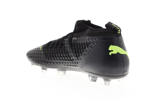 Puma Future 18.2 Netfit Fg Ag Mens Black Athletic Soccer Cleats Shoes