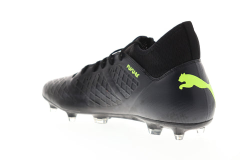 Puma Future 18.3 FG AG 10432802 Mens Black Low Top Athletic Soccer Cleats Shoes