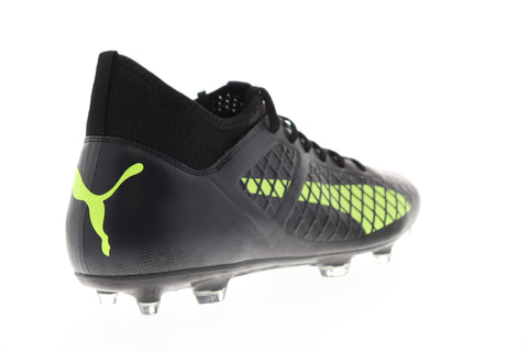 Puma Future 18.3 FG AG 10432802 Mens Black Low Top Athletic Soccer Cleats Shoes