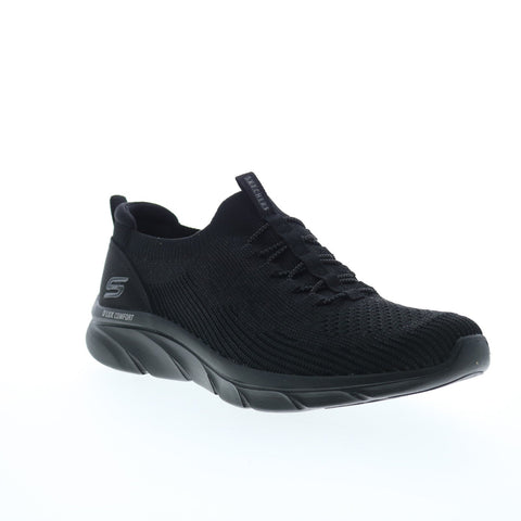 Skechers D'Lux Comfort Bonus Prize 104335 Womens Black Lifestyle Sneakers Shoes