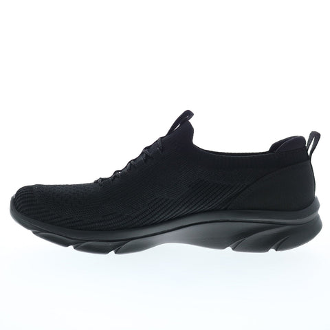 Skechers D'Lux Comfort Bonus Prize 104335 Womens Black Lifestyle Sneakers Shoes