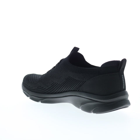 Skechers D'Lux Comfort Bonus Prize 104335 Womens Black Lifestyle Sneakers Shoes