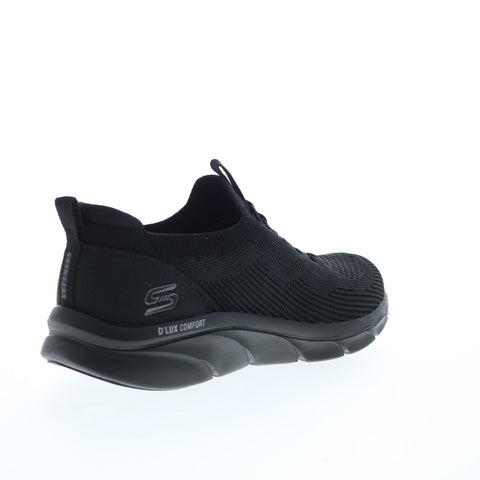 Skechers D'Lux Comfort Bonus Prize 104335 Womens Black Lifestyle Sneakers Shoes